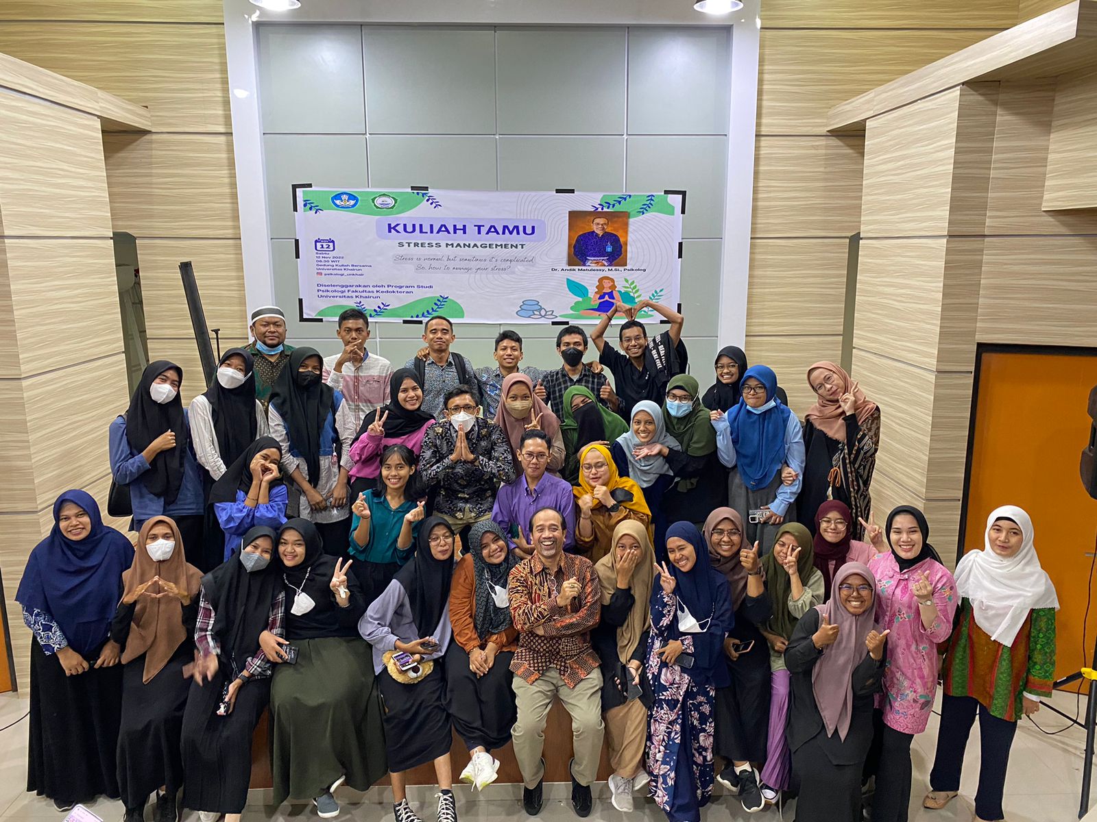 Kuliah Tamu Bersama Ketua HIMPSI Pusat