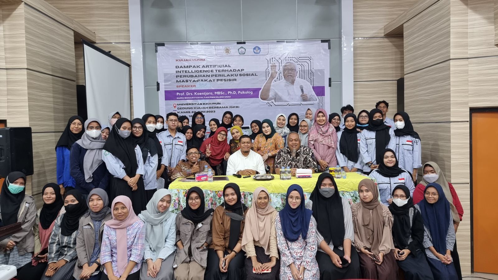 Kuliah Umum Dampak Artificial Intelligence Terhadap Perbahan Perilaku Sosial Masyarakat Pesisir